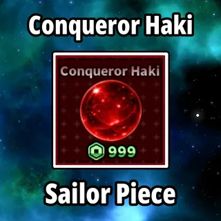 Conqueror Haki