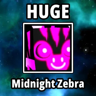 Huge Midnight Zebra