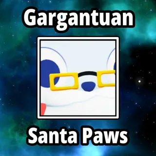 Gargantuan Santa Paws
