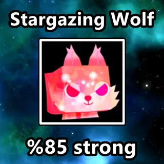 Stargazing Wolf