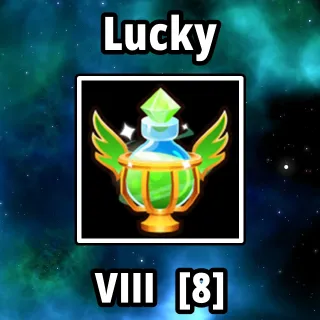 10x Lucky 8 potion