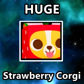 Huge Strawberry Corgi