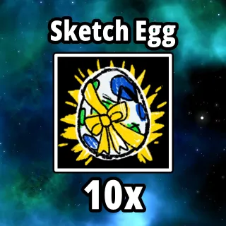 Sketch Egg 10x