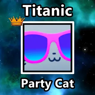 Titanic Party Cat