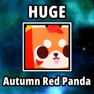 Huge Autumn Red Panda