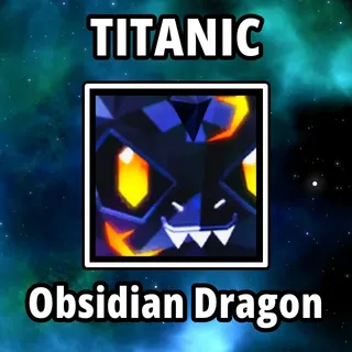 Titanic Obsidian Dragon
