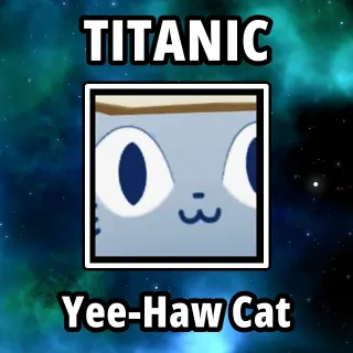 Titanic YeeHaw Cat