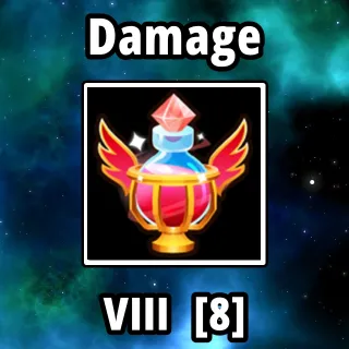 Damage 8 potion
