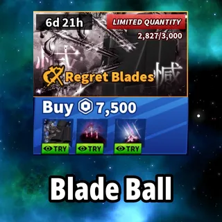 Regret Blades Bundle - Blade Ball