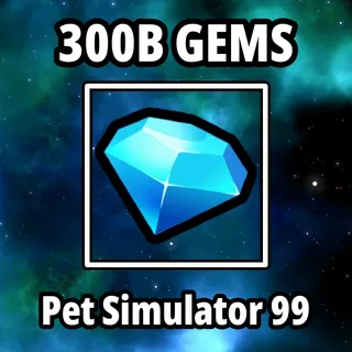 300B Gems Pet Simulator 99 - PS99