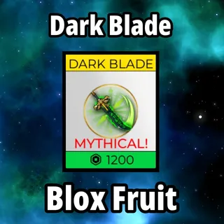 Dark Blade Blox Fruit