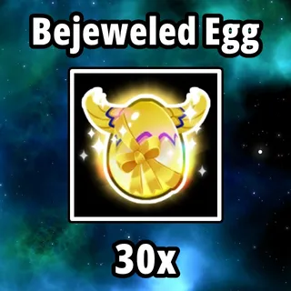 Bejeweled Egg 30x