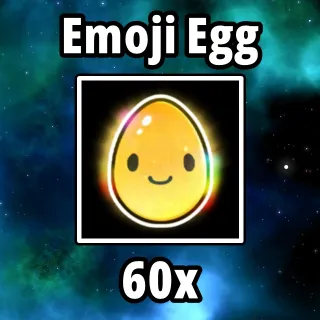 60x Emoji Egg