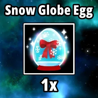 Snow Globe Egg