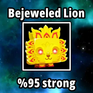 Bejeweled Lion