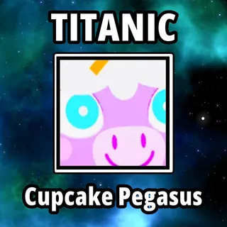 Titanic Cupcake Pegasus