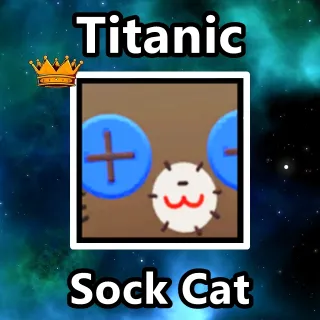 Titanic Sock Cat