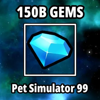 150B Gems PS99 - Pet Simulator 99