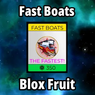 Fast Boats Blox Fruit