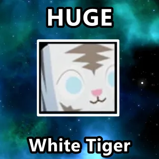 Huge White Tiger