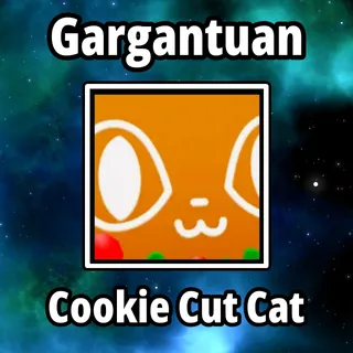 Gargantuan Cookie Cut Cat