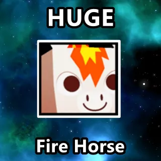 Huge Fire Horse