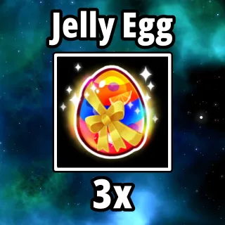 3x Jelly Egg