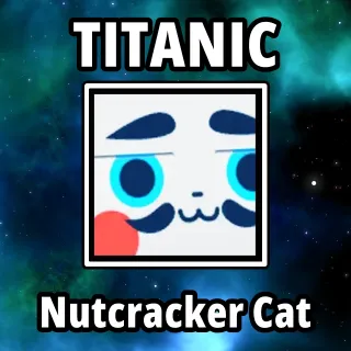 Titanic Nutcracker Cat