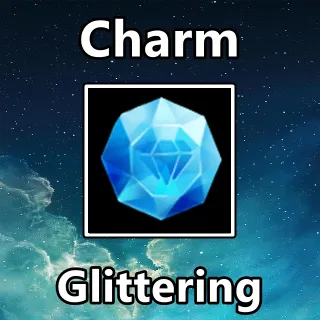 5x Glittering Charm