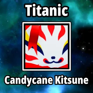 Titanic Candycane Kitsune