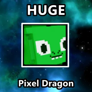 Huge Pixel Dragon