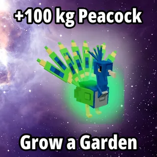 100 kg Peacock