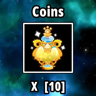 10x Coins 10 potion