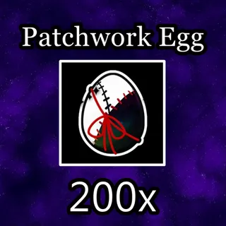 200x Patchwork Egg