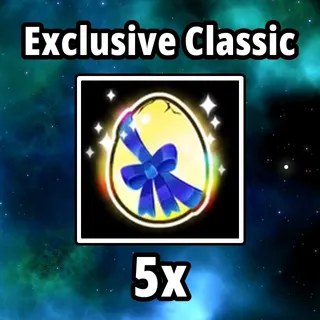 5x Classic Egg
