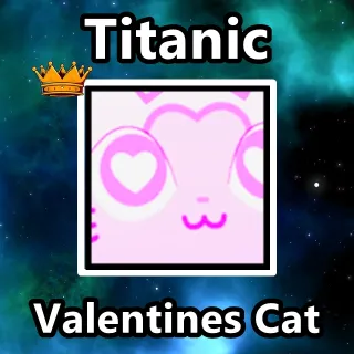 Titanic Valentines Cat