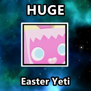 Huge Easter Yeti