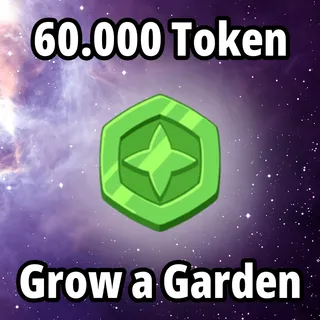 60.000 Trade Token - Grow a Garden