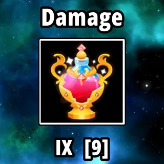 10x Damage 9 potion