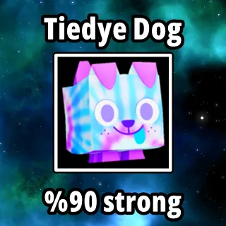 Tiedye Dog