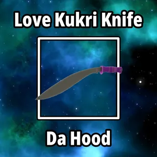 Love Kukri Knife