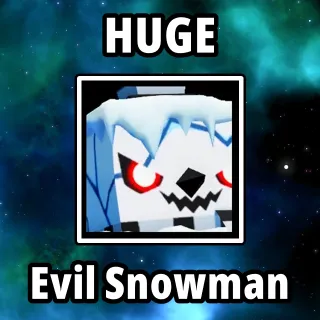 Huge Evil Snowman