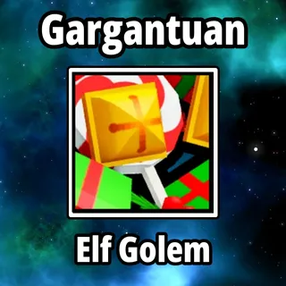 Gargantuan Elf Golem
