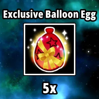 Balloon Egg 5x