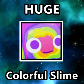 Huge Colorful Slime