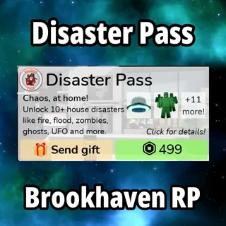 Disaster Pass - Brookhaven RP