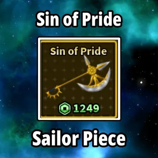 Sin of Pride