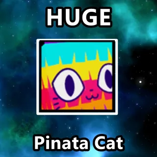 Huge Pinata Cat