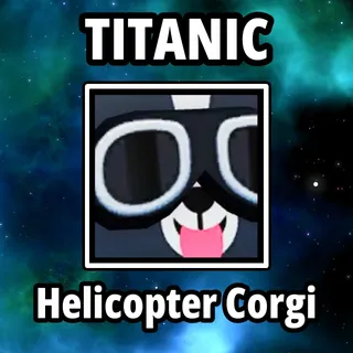 Titanic Helicopter Corgi