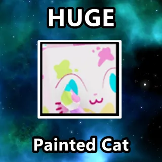 Huge Painted Cat